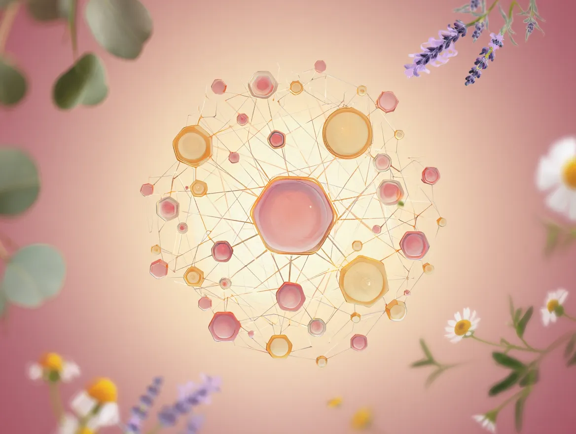 Abstract illustration representing body balance and natural immune support